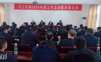 汶上公司召开2018年度事情总结暨表扬大会