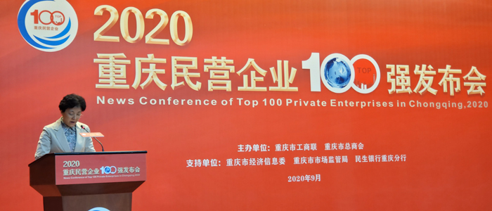 重庆市委常委、统战部部长李静在宣布会上讲话